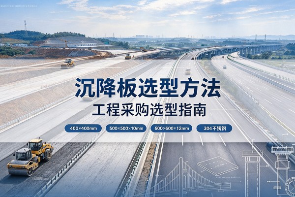 康乐沉降板选择方法